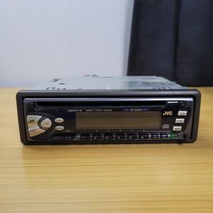JVC KD-S550 CD Receiver Radio with Wiring Harness‎ Untested For Parts As Is